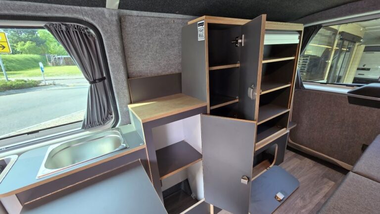 Viele Stauraum im Easyvan for 2